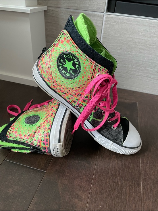 Converse All Stars Other - Converse All Star Neon Retro High Top Sneaker Youth 5 or Women 6.5